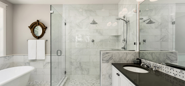 bathroom shower door installation in Stevenson Ranch